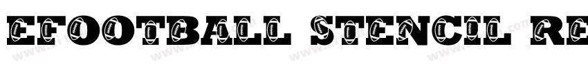 eFootball Stencil Regular字体转换 eFootball Stencil Regular字体转换